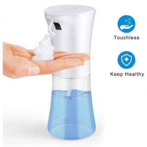 AJES Battery Operated Automatic Touchless Soap Dispenser