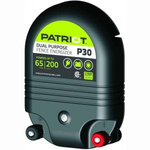 Patriot P30 Dual Purpose Electric Fence Energizer, 3.0 Joule