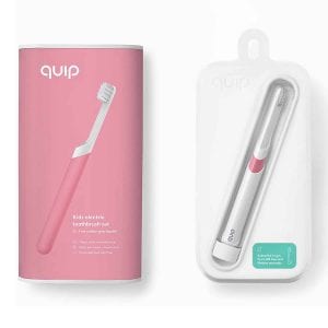 Quip Electric Toothbrush for Kids, Pink
