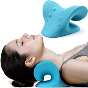 RESTCLOUD Neck and Shoulder Cervical Traction Device Relaxer