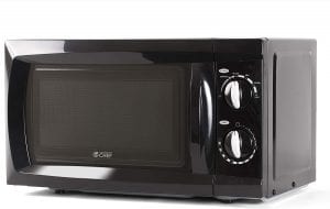 Commercial Chef 0.6 Feet Countertop Microwave, Black