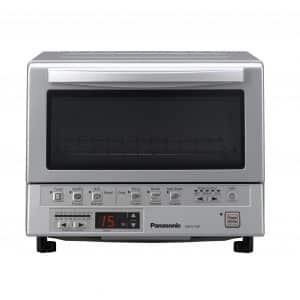 .Panasonic Compact 4 Slice Toaster Oven with Crumb and Infrared Heating