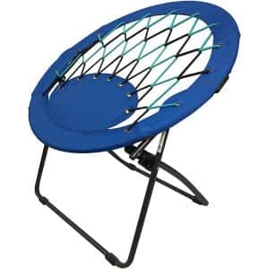 CAMPZIO Round Bungee Dish Chair Chair