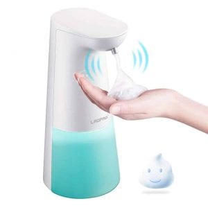 Laopao 240ml Countertop Automatic Soap Dispenser, White