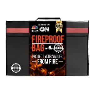 The Good Stuff Easy to Carry Fireproof Document Storage Bags