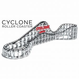 CDX Blocks Roller Cyclone Coaster Building Block