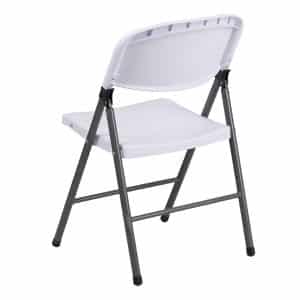 Flash Furniture 6-DAD-YCD-50-WH-GG 6p White Plastic Folding Chair