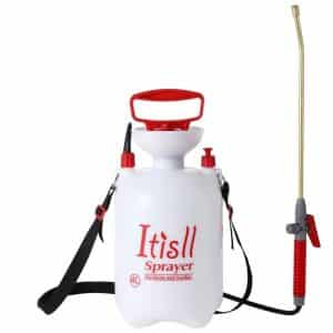 Itisll 1 Gallon Portable Lawn & Yard Pump Sprayer