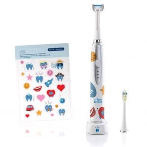 Triple Bristle Kids Dentist Approved Patented Sonic Toothbrush