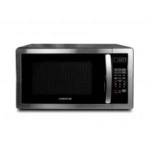Farberware Countertop Stainless Steel 1.1 Cu. Ft. Microwave Oven with LED Lighting