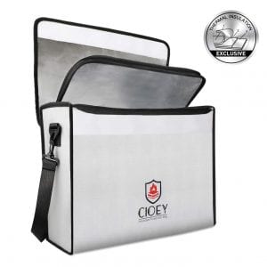 Cioey Thermal Insulated Lockable Document and Money Bag