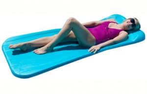Deluxe 1.75-in Thick Cool Pool Float - Aqua