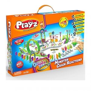 Playz Kids Roller Coaster Experiments Building Set