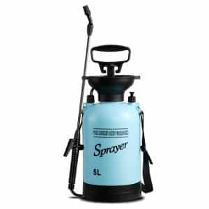Clicic 1.3 Gallon Garden and Lawn Portable Pressure Sprayer