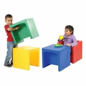 Constructive Playthings Cube Chairs Set
