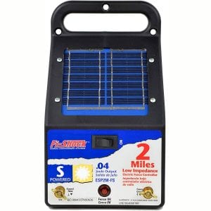 Fi-Shock ESP2M-FS 2-Mile Solar-Powered Electric Fence Charger