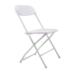 Sandinrayli 10 PCs Stackable Plastic Folding Chairs for Outdoor Use