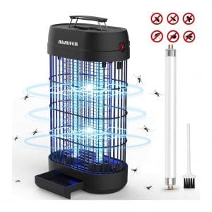 AMUFER Bug Zapper, Electronic Fly & Mosquito Killer