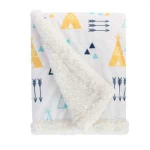 Halsy Super Soft Baby Blanket (Tent, 30 x 40 Inch)