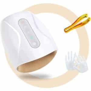 PGG Cordless Electric Hand Massager Machine with Compression - Point Therapy Massager for Arthritis, Pain Relief, Carpal Tunnel and Finger Numbness