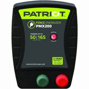 Patriot PMX200 Electric Fence Energizer, 2.0 Joule