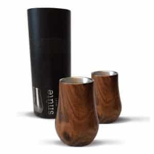 Snüte Double-wall Stainless Steel Whiskey Glasses