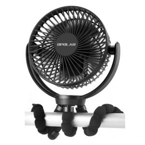 unbrand Battery Powered Clip Fan with Flexible Tripod