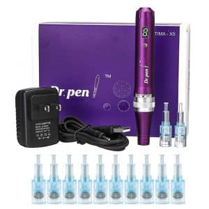 Electric Auto Wireless Dr.Pen Ultima X5 Microneedling Pen Derma Pen Skin Care Tool,Including 10Pcs 36Pin Cartridges