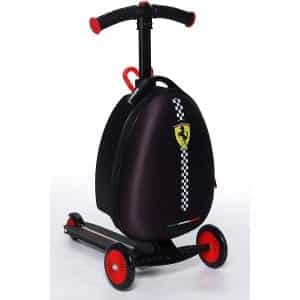 Ferrari Scooter Luggage for Kids, Black