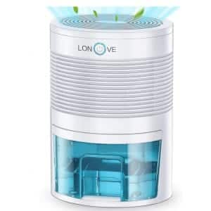 LONOVE Full Auto-Off Mini Dehumidifier 
