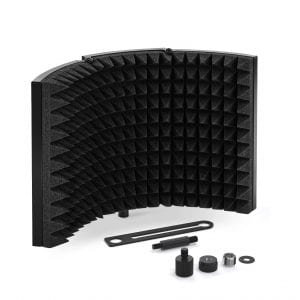  TONOR Mic Isolation Shield Foam Absorbent Material
