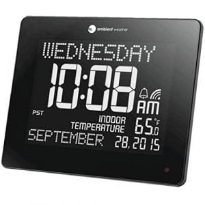 Ambient Weather Memory Clock (RC-8473)