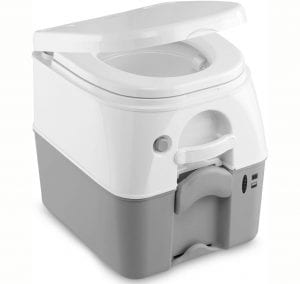 Dometic 301097606 Portable Toilet 5.0 Gallon, Gray