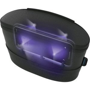 HoMedics UV Clean Sanitizer Bag Portable UV Light Sanitizer, Fast Germ Sanitizer for Cell Phone, Makeup Tools, Credit Card, Keys, Glasses