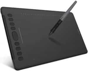 2019 Huion Inspiroy H1161 Graphics Drawing Tablet Android Devices Supported 8192 Pen Pressure with Battery-Free Stylus 10 Shortcut Keys