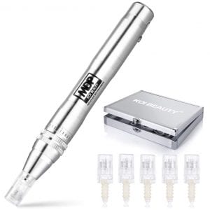 Dermapen Professional Microneedling Pen Kit with 5pcs Cartridges - Koi Beauty A400