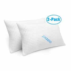  Plixio 2 Pack Shredded Memory Foam Bed Pillows