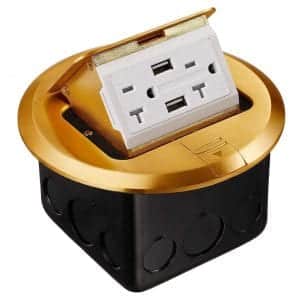 TORCHSTAR-Pop-Up-Round-Electric-Floor-Outlet-with-2-USB-Ports