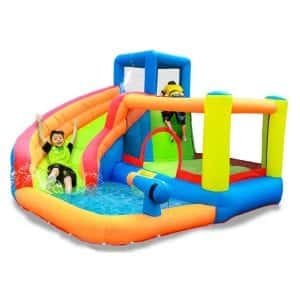 Doctor dolphin Bounce House Inflatable Water Slide