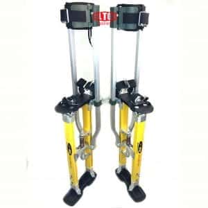 SurPro S2.1 Dual Legs Support Magnesium Drywall Stilts 24-40 in. (SUR-S2-2440MP)