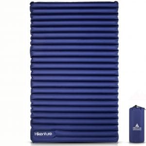 Hikenture Double Sleeping Pad - Inflatable Camping Air Mattress - Light and Compact - for Backpacking, Self-Driving Tour, Hiking