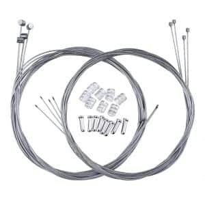 Hotop-2-Set-Bike-Brake-Cable-and-End-Crimps-Kit