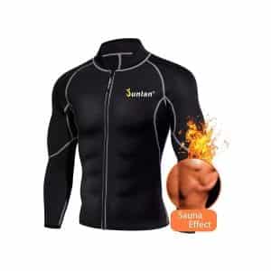 Junlan Men Sweat Sauna Suit for Weight Loss
