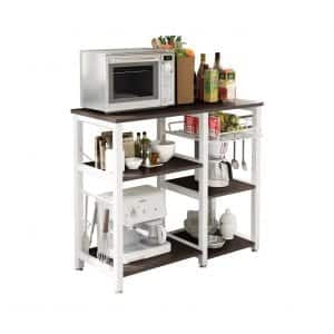  SogesHome SH-W5s-BK 3-Tier Microwave Stand