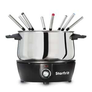Starfrit 9.8 9.7Electric Black Fondue pot