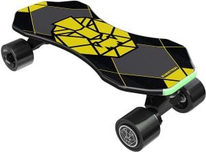 Swagtron Swagskate NG3 Electric Skateboard for Kids, Teens | Kick-Assist A.I. Smart Sensors | Mini E-Cruiser Skateboard w:Move-More:Endless Mode