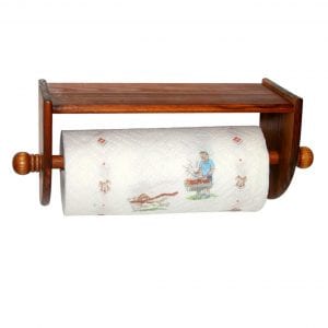 Home-Basics-Rustic-Pine-Wood-Paper-Towel-Holder-1