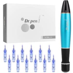 Dr. Pen Ultima A1 Professional Microneedling Pen, Wireless Electric Skin Repair Tool Kit with 36-Pin Replacement Needles Cartridges