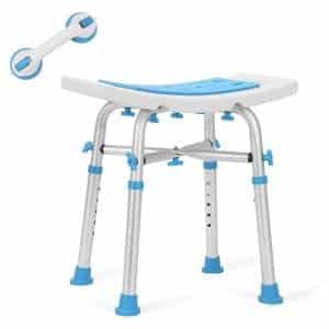 Health Line Massage Products Heavy Duty Adjustable Shower Stool