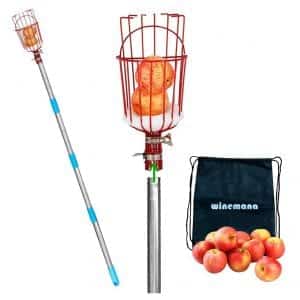 Winemana-Fruit-Picker-with-an-8-FT-Telescopic-Pole